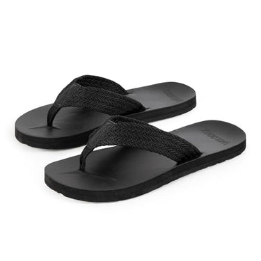 SMILODOX Flip Flops Herren Alexi - Rutschfeste Badeschuhe, Leichte, Weiche Hausschuhe Sommer Slippers Pantoletten, Anpassunsgsfähige Badeschlappen Flip Flop für Strand Indoor-Outdoor im Sale